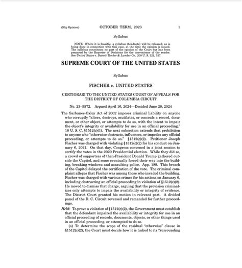 asilo law office|Supreme Court Backs Jan. 6 Defendant, Curbing Enron Law Use.